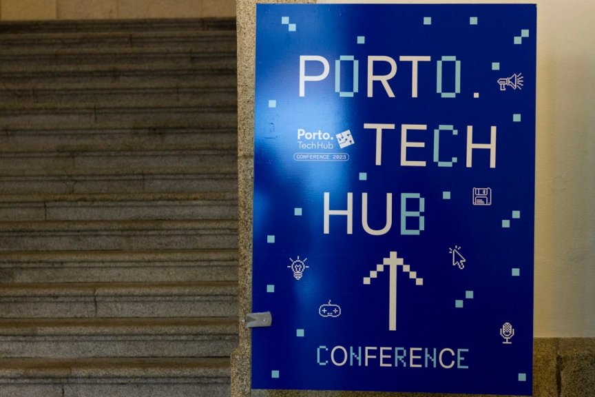 Technology community gathered at Porto Tech Hub
