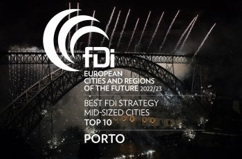 Porto conquista 3º lugar no ranking de cidades europeias do futuro do Financial Times