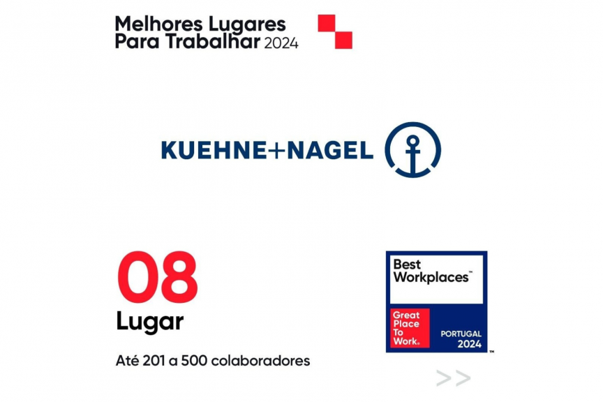 Kuehne+Nagel Secures 8th Position in Great Place to Work Ranking for 2024