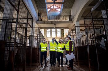 The perfect setting: the Matadouro de Campanh&atilde; is on its way to being a landmark building